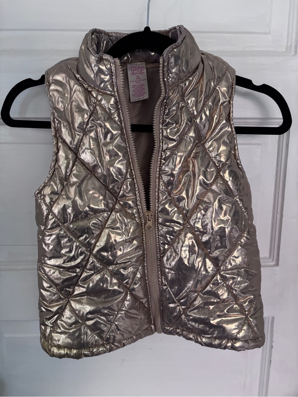 Faded glory gold vest